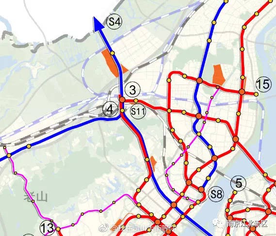 南京快速轨道s11号线最新线路图