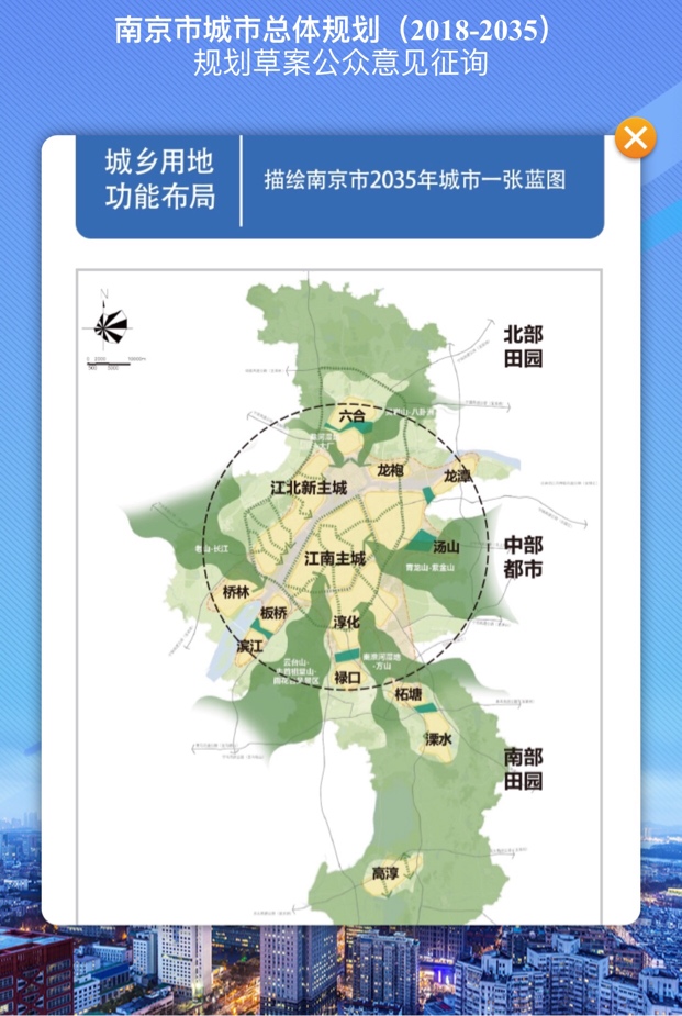 南京2035发展规划草案,关于溧水的几个细节